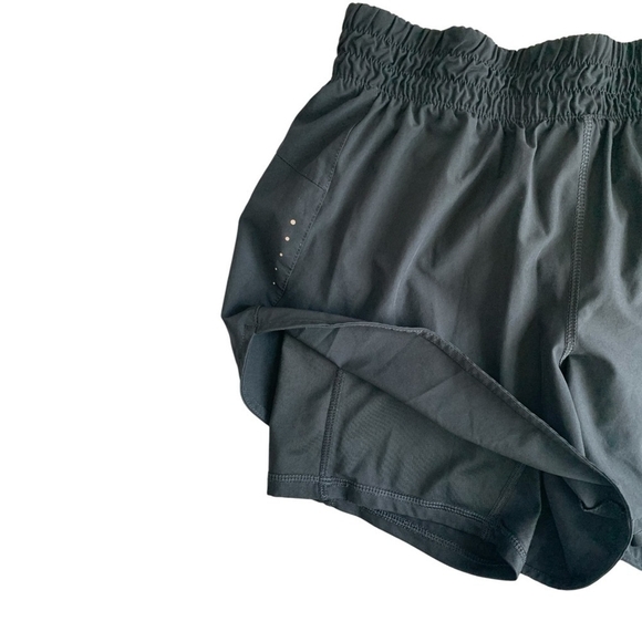 Women’s Shorts AVIA Women's Compression Waist Run Shorts Black Athletic Shorts - Picture 5 of 7